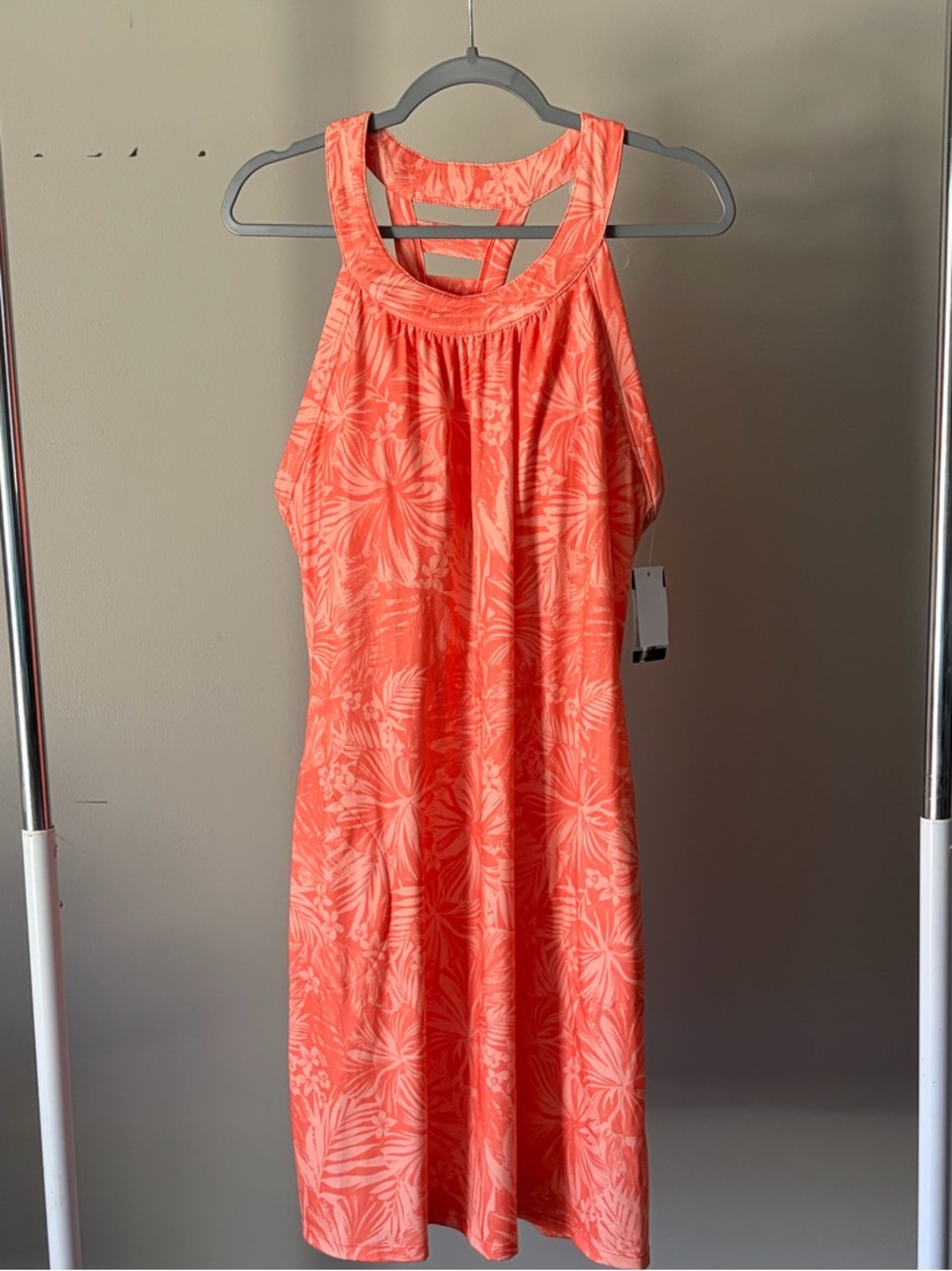 ZeroXposur Coral Active Swim Top